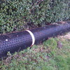 black fence