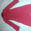 Warm cosy great quality red size 8 coat