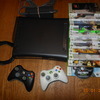 X-BOX 360, 120 GB , 2 WIRELESS CONTROLLERS & GAMES PACKAGE