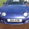 TOYOTA CELICA 1.8 RS IN CANDY PURPLE... BLACK ALLOYS AND PRIVATE PLATE