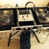 Cheap CDJ set complete with mixer, coffin. Speakers and subwoofer!