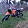 110cc Black & Orange Pit Bike