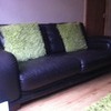 Large 3+2 Italian Leather Sofa's