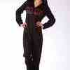 BRAND NEW  BRANDED BLACK WARM COSY WOMENS ADULTS ONESIE