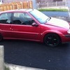 Saxo vts (cammed and remapped with raised rev limiter ) very fast lil car