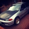 Eg civic h22 powered 2.2 (type r nice turbo)