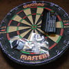 Winmau Masters Dartboard and 95% tungsten darts with spares
