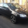 2007 07 Volkswagen Golf 1.9 Tdi 5 door black GTI STYLE ALLOYS £1900 cash takes it