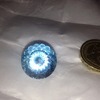 Beautiful large 31.60ct Blue Topaz and 53.50ct Smoky Topaz (quartz)