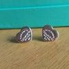 Tiffany and co 925 silver heart earrings