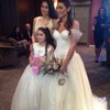 Suzanne Neville wedding dress