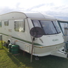 caravan and awning