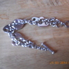 Warren James silver heart bracelet