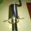 Subaru impreza gb270 stainless steel prodrive exhaust *ONLY DONE 2000 MILES*