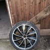 5x 17" 5 stud wolfrace Laguno wheels and tyres