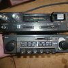 retro car radio or car tape player