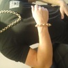 big gold belcher bracelette