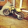 Motorcross bike. Suzuki rm 125 94