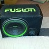 Fusion subwoofer and 2 amplifiers!