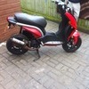 Peugeot ludix blaster 05 plate 50cc