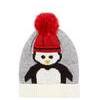 Brand new with tags Grey Penguin Knitted Bobble Hat