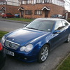 Mercedes-Benz C Class  coupe C220 CDI  Mercedes sat nav and bose sound system