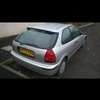 Honda civic 1.4 auto 3 door long tax & test