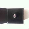 9ct ameythst  diamond ring