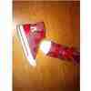 lovely girls minnie mouse high tops size 11