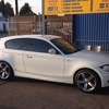 BMW 118i M SPORT , FULL LEATHER , WHITE L@@K