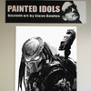 Predator 30"x24" canvas painting hand painted art by Steve Bowles