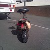 50cc fold up sit on paddock bike