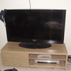 Oak finish tv unit