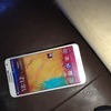 Samsung galaxy note 3 in white