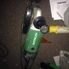 Hitachi angle grinder and circular saw and mikita circular saw