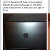3month old hp pavilion touch smart laptop