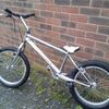 one off custuom freestyle stunt bmx.....with dirt wheels