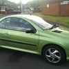 Peugeot 206cc Green 52plate 1.6