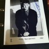 Paul McCartney signed 8x10 Official Black and White Press/Promo Photo Beatles Autograph
