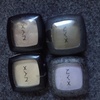 4 NYX eyeshadows