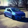 Corsa vxr turbo arden blue catback exhaust 07 plate