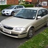 V reg Mazda 323 1.5 lxi mot 7th July tax end of June 88,000 cheap tax bracket lovely car