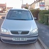 vauxhall zafira 1.6 7 seater