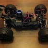 Trophy truggy roller for savage roller