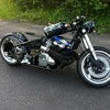 Custom Gsxr 750 show bike, chopper,chop,bobber hard tail