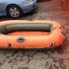 Inflatable fishing dingy can take up to 4HP engine
