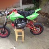 pittbike 50cc clutched gears with 120 lethon side clutch casing