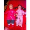 Set of two dolls