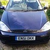 FORD FOCUS 1.8 LONG MOT LOW  MILEAGE 51 PLATE £750 BARGAIN