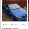 2003 astra convertible 1.8 bertone in blue